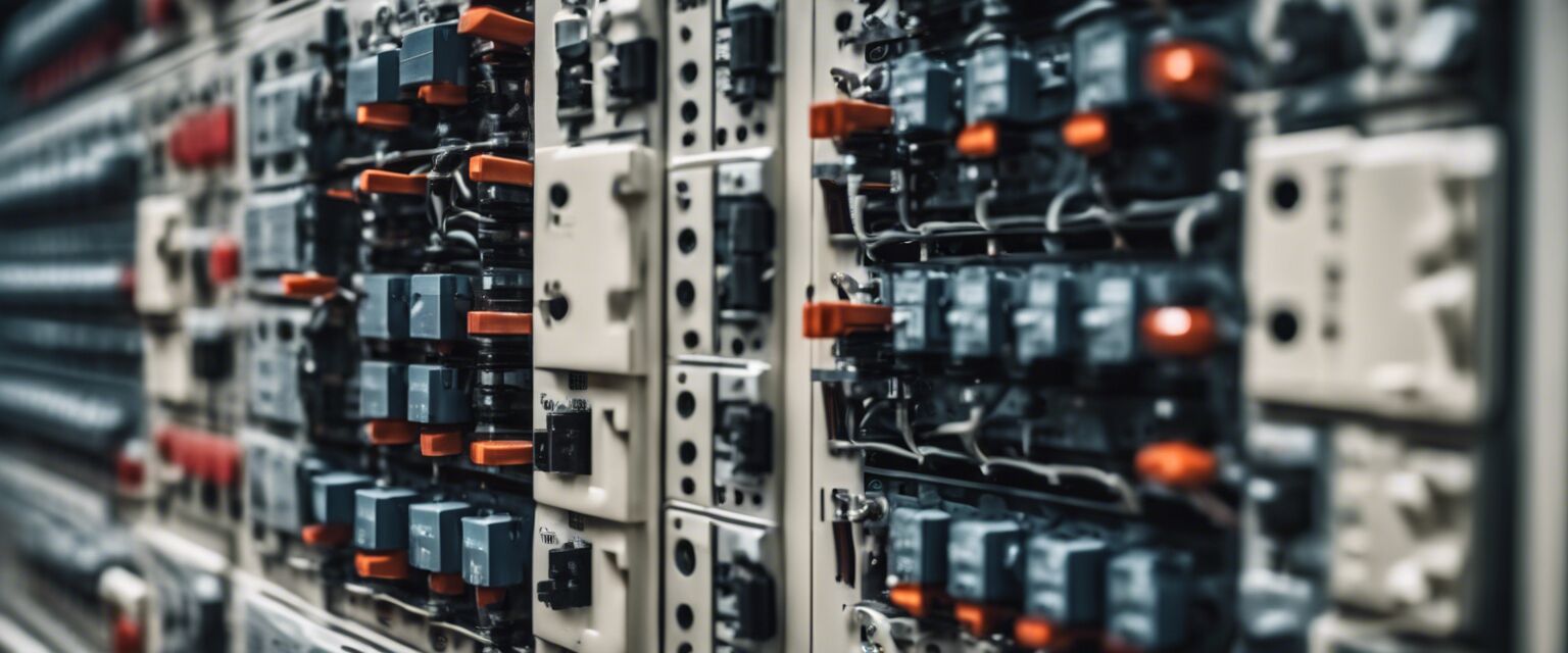 Contactors in electrical panel