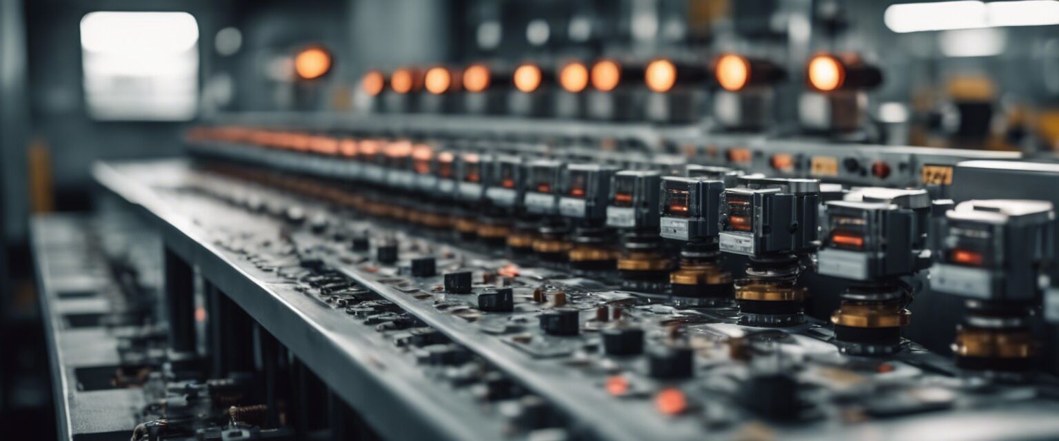 Contactors in industrial setting