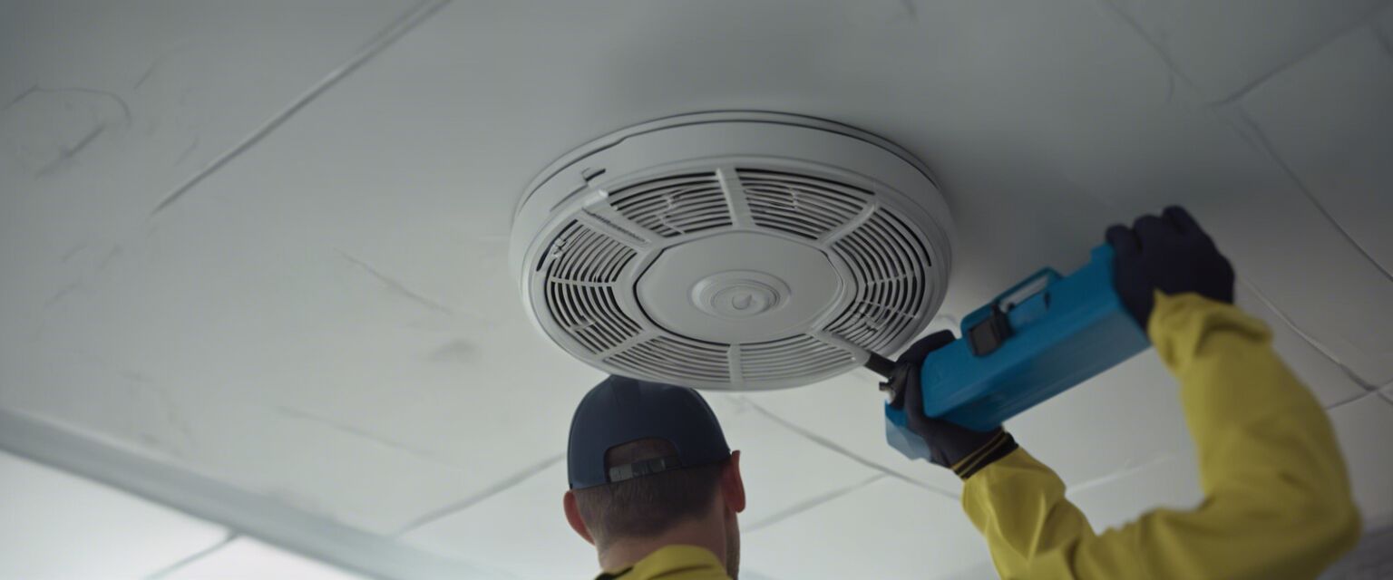 Smoke Detector Installation Image